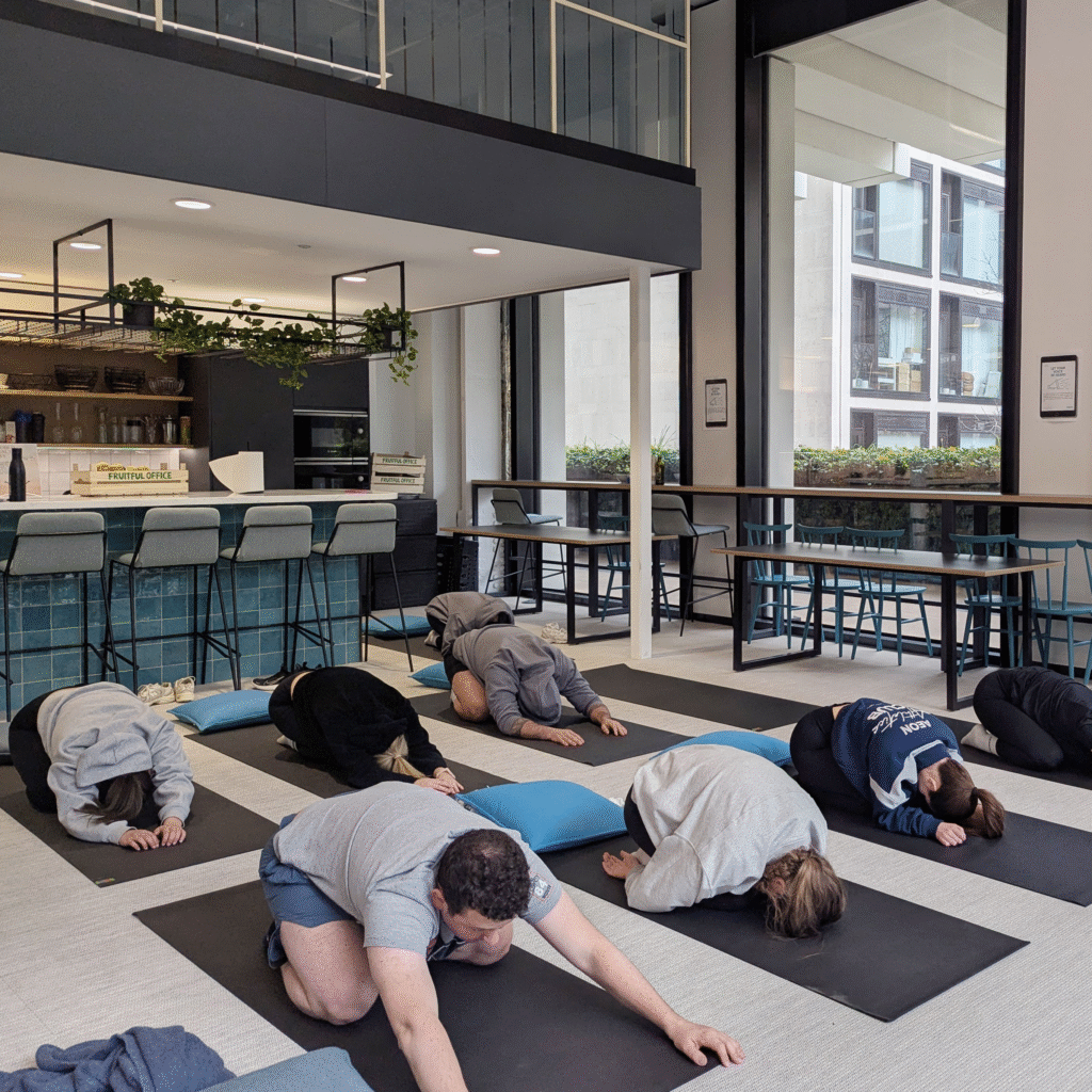 Workplace yoga programme